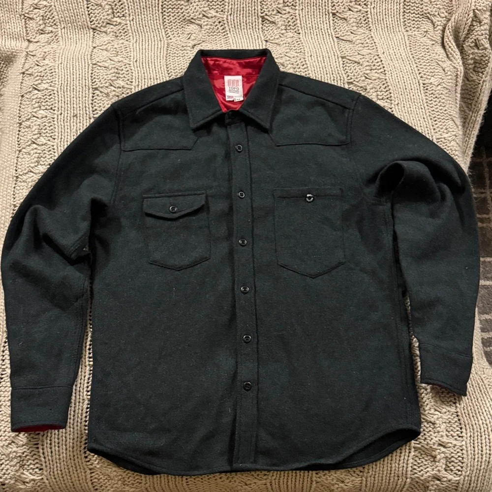 Topo Designs
Wool Work Shirt Color: Forest. M - Picture 3 of 16